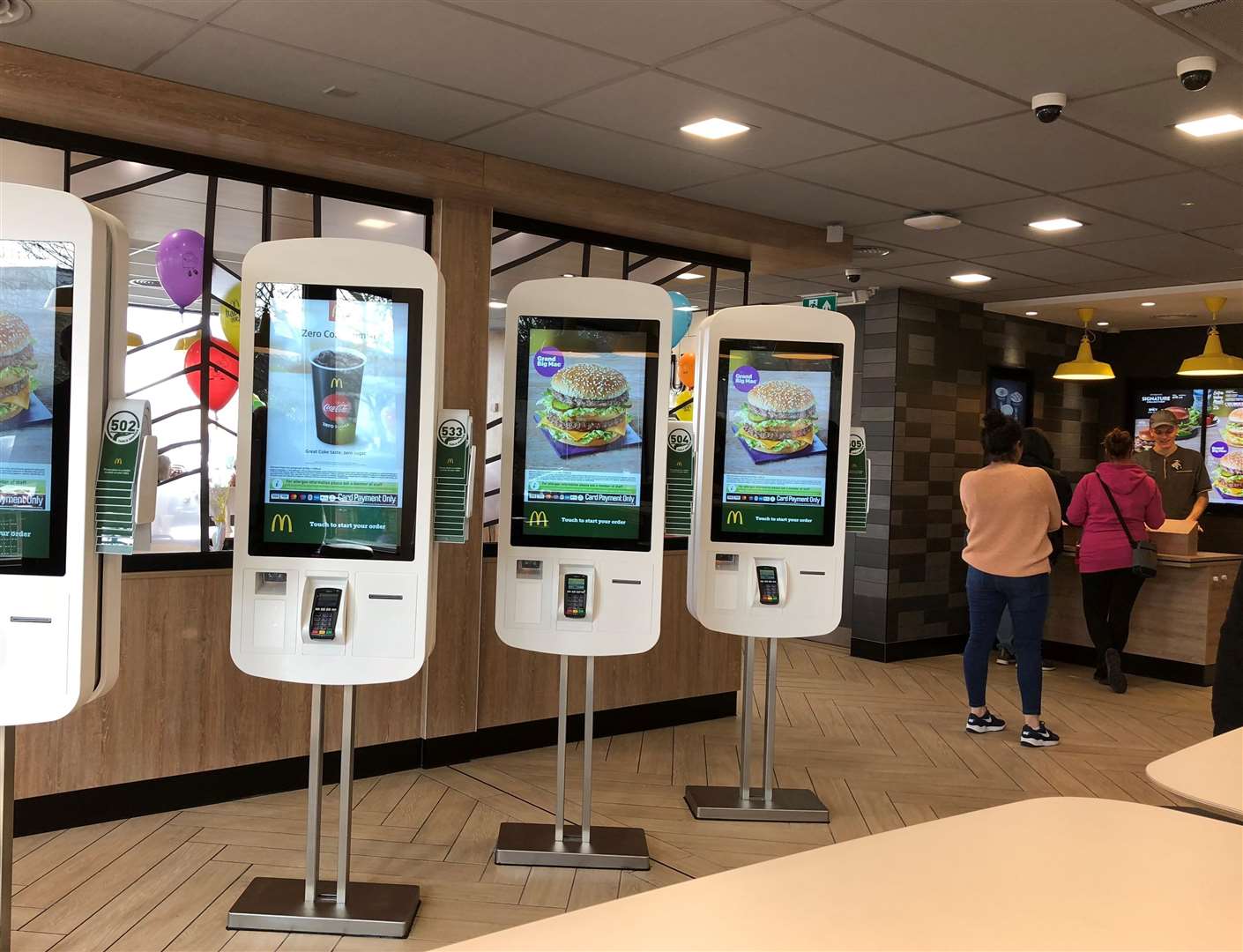 Inside the new-look Sturry Road McDonald's