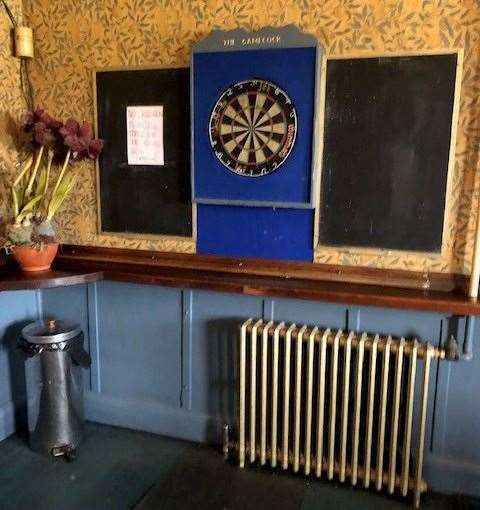 Anyone for darts? I’m not sure if the pub has its own team
