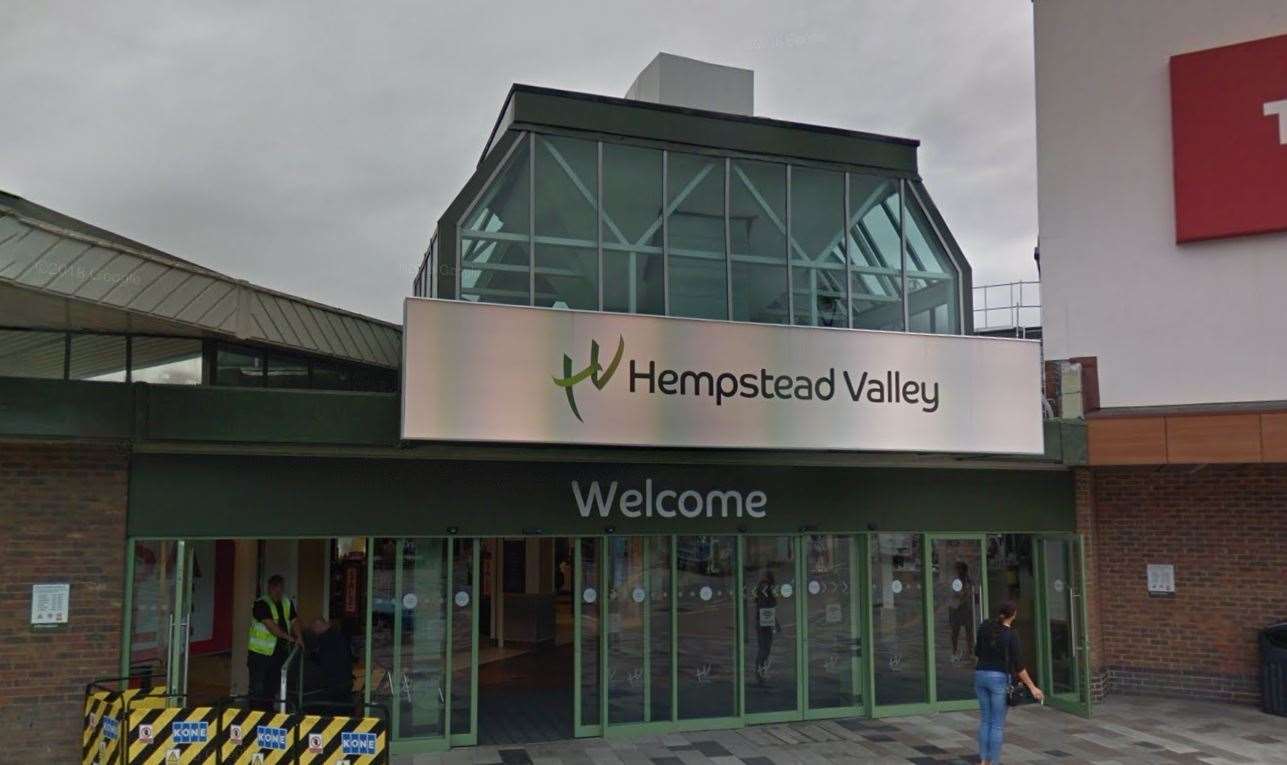 Hempstead Valley Shopping Centre, Gillingham. Picture: Google Street View