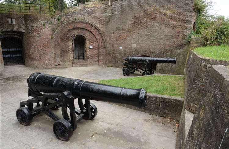 Visitors can download the Fort Amherst app and follow a quest around the 18th century site