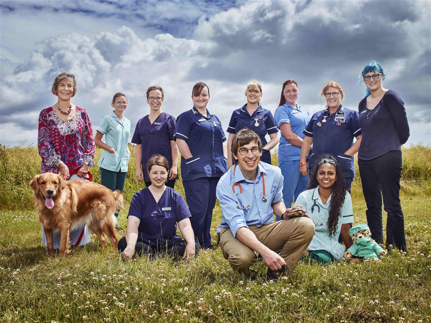 Inside the Vets show films staff at Montgomery Veterinary ...