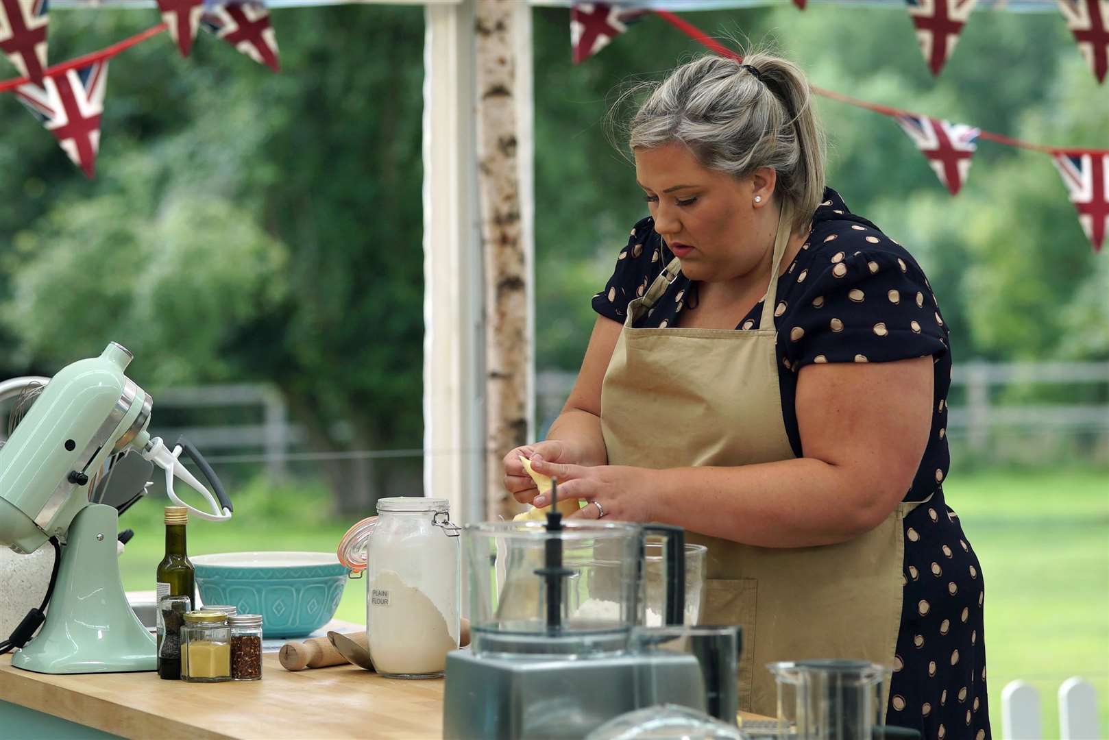 The Gravesend baker worked hard to be named week five's Star Baker. Picture: Channel 4