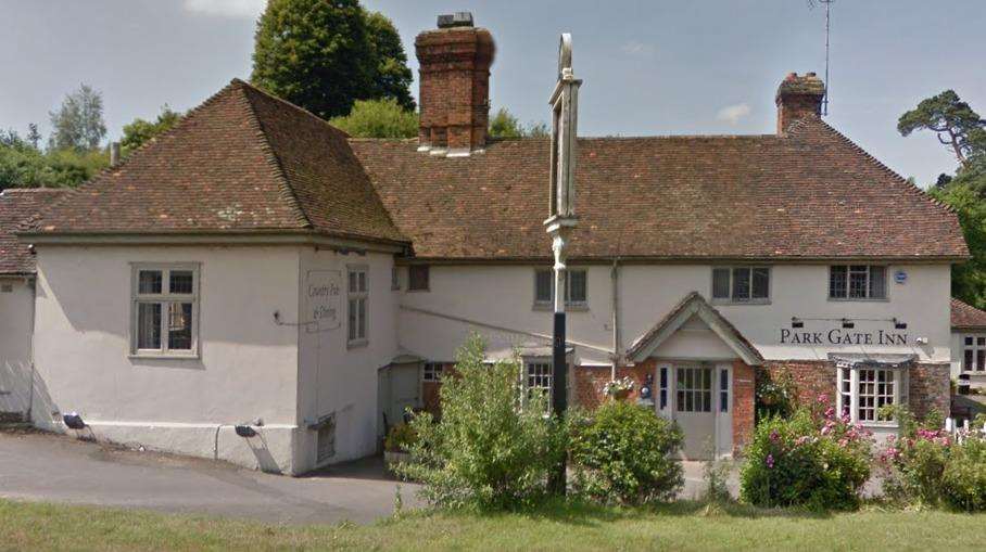 The Park Gate Inn is one of only two places in Kent with a zero hygiene rating