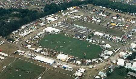 THE SHOWGROUND: all set for around 100,000 visitors