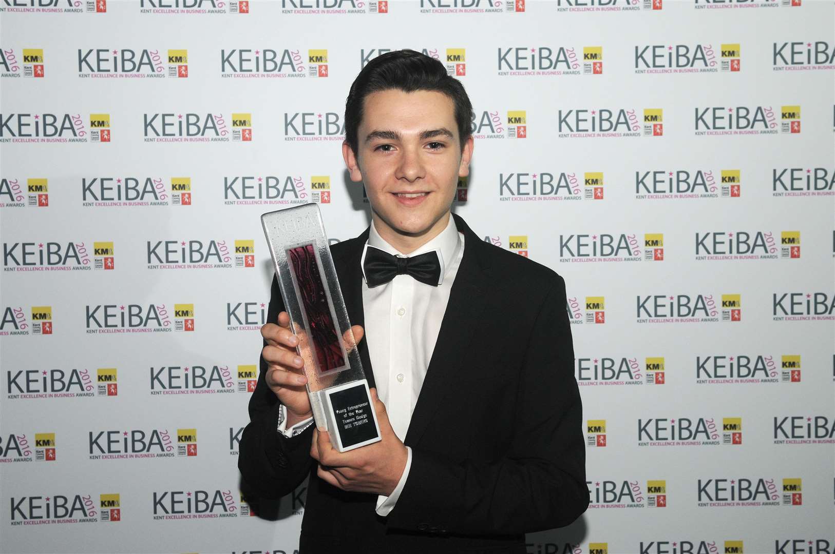 Ben Towers was named young entrepreneur of the year at KEiBA 2016