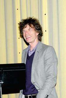 Mick Jagger in Dartford.