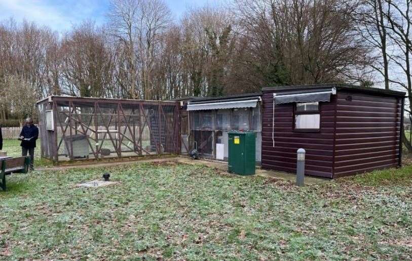 The existing feral/behavioural block, which is to be demolished and replaced. Picture: ACD Projects/Medway Council