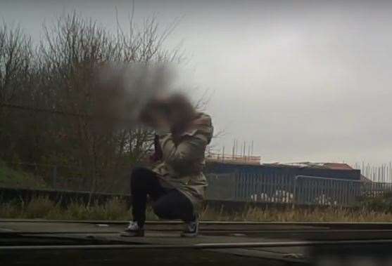 The new figures show more people risk their lives on tracks in Swale than any other place in Kent