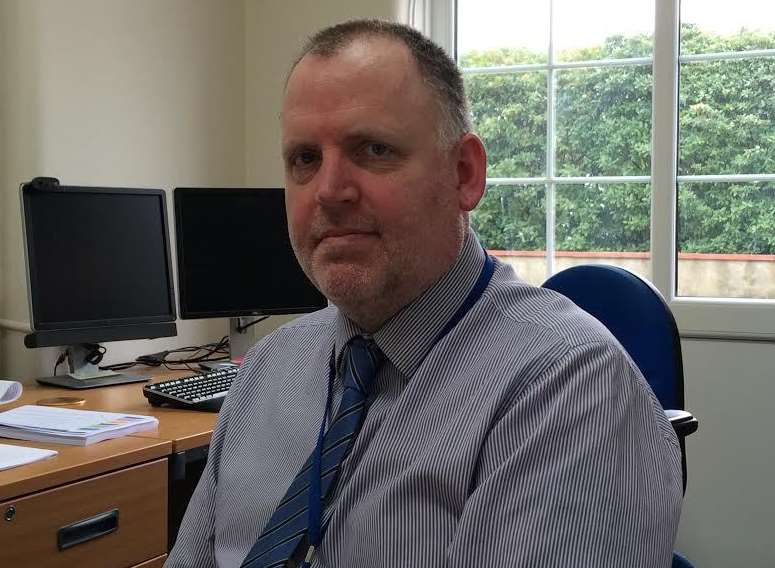 Kent Police's former head of analysis Mark Johnson