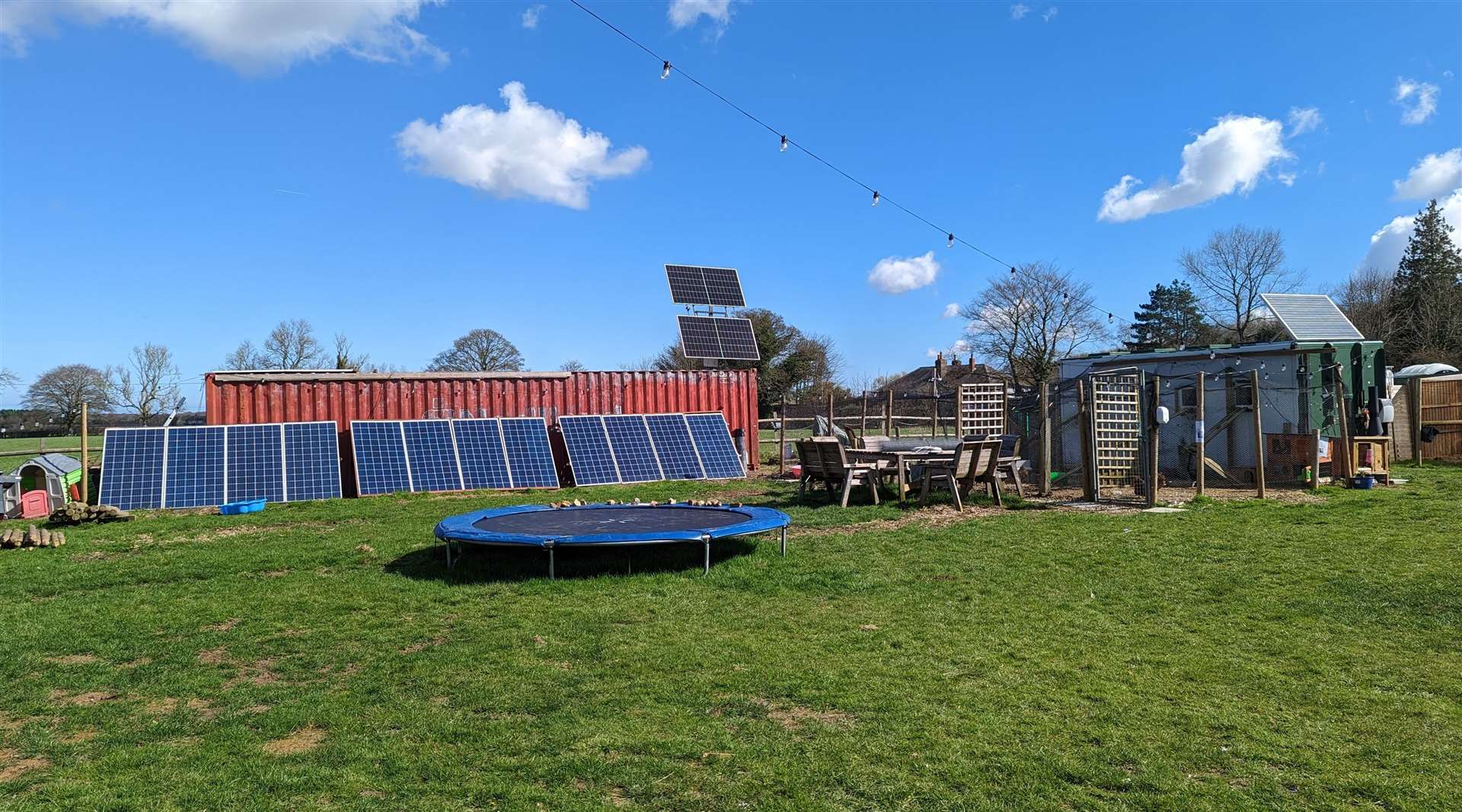 Solar panels are among the facilities the council wishes to see removed from the site