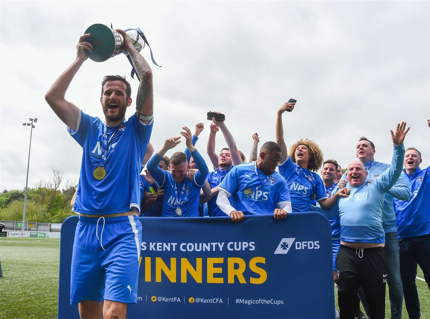 DFDS already sponsor the Kent FA’s county cup competitions. Picture: Ian Scammell