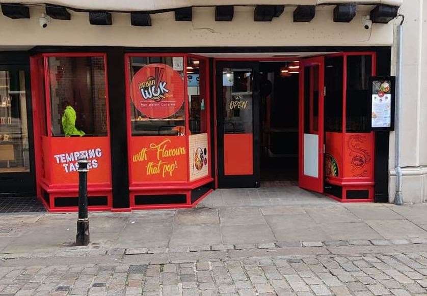 Urban Wok Box in St Margaret's Street, Canterbury, is the latest takeaway to open in the city. Picture: Vandy Kaur
