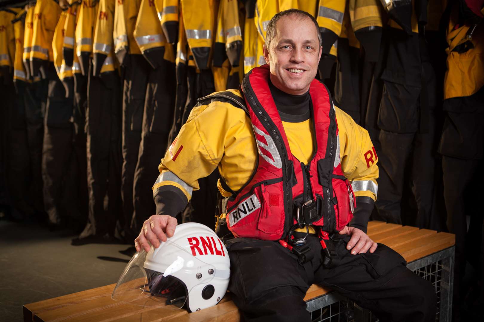 Mick Nield from Rochester has worked for the RNLI for 14 years