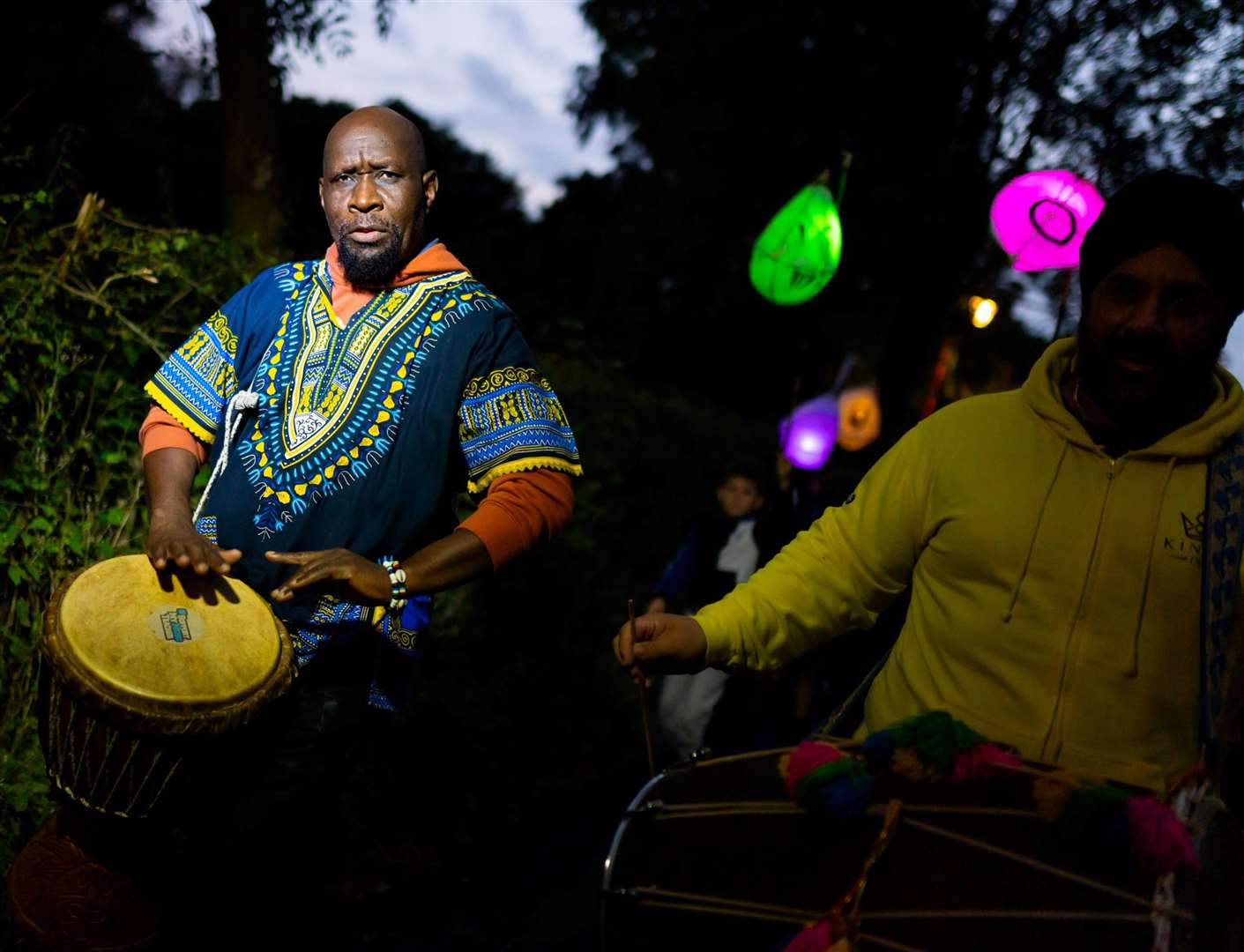 There were Djembe and Dhol drum beats. Picture: Cohesion Plus