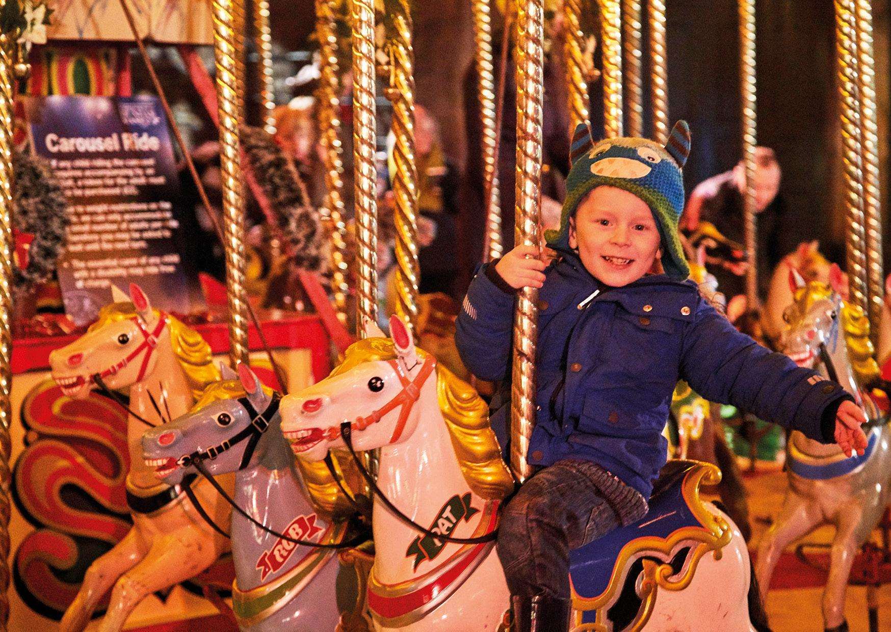 There will be a vintage carousel at Bedgebury this Christmas