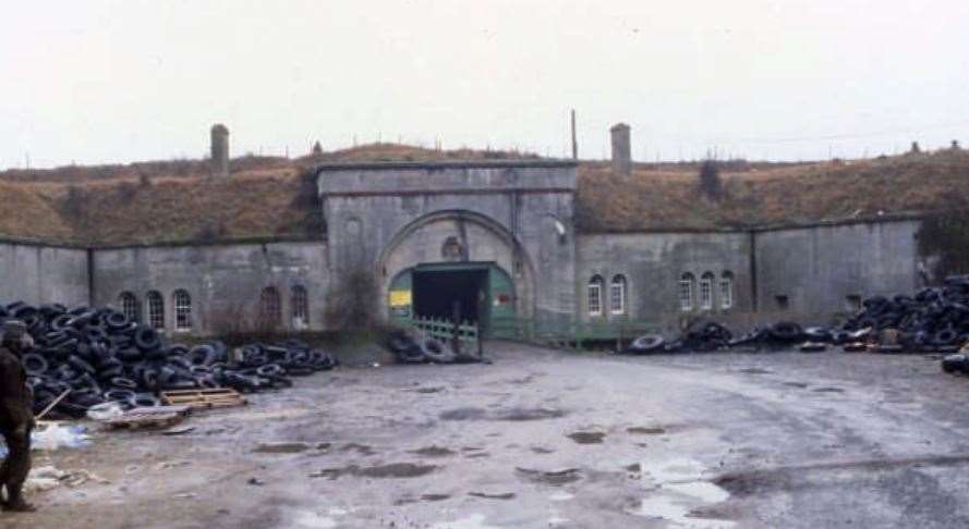 Fort Horsted in Chatham pictured in 1991. Picture: www.victorianforts.co.uk