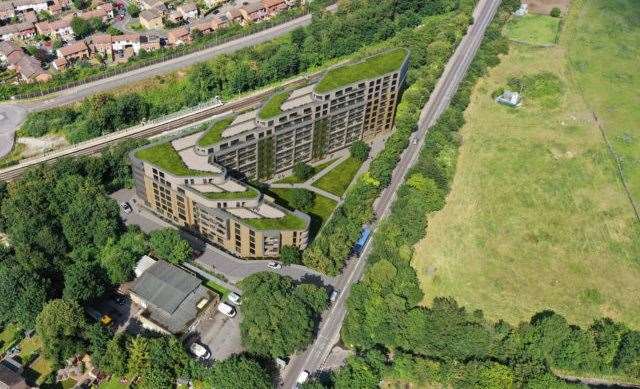 The proposed £81m new homes development dubbed "Little Hithe"