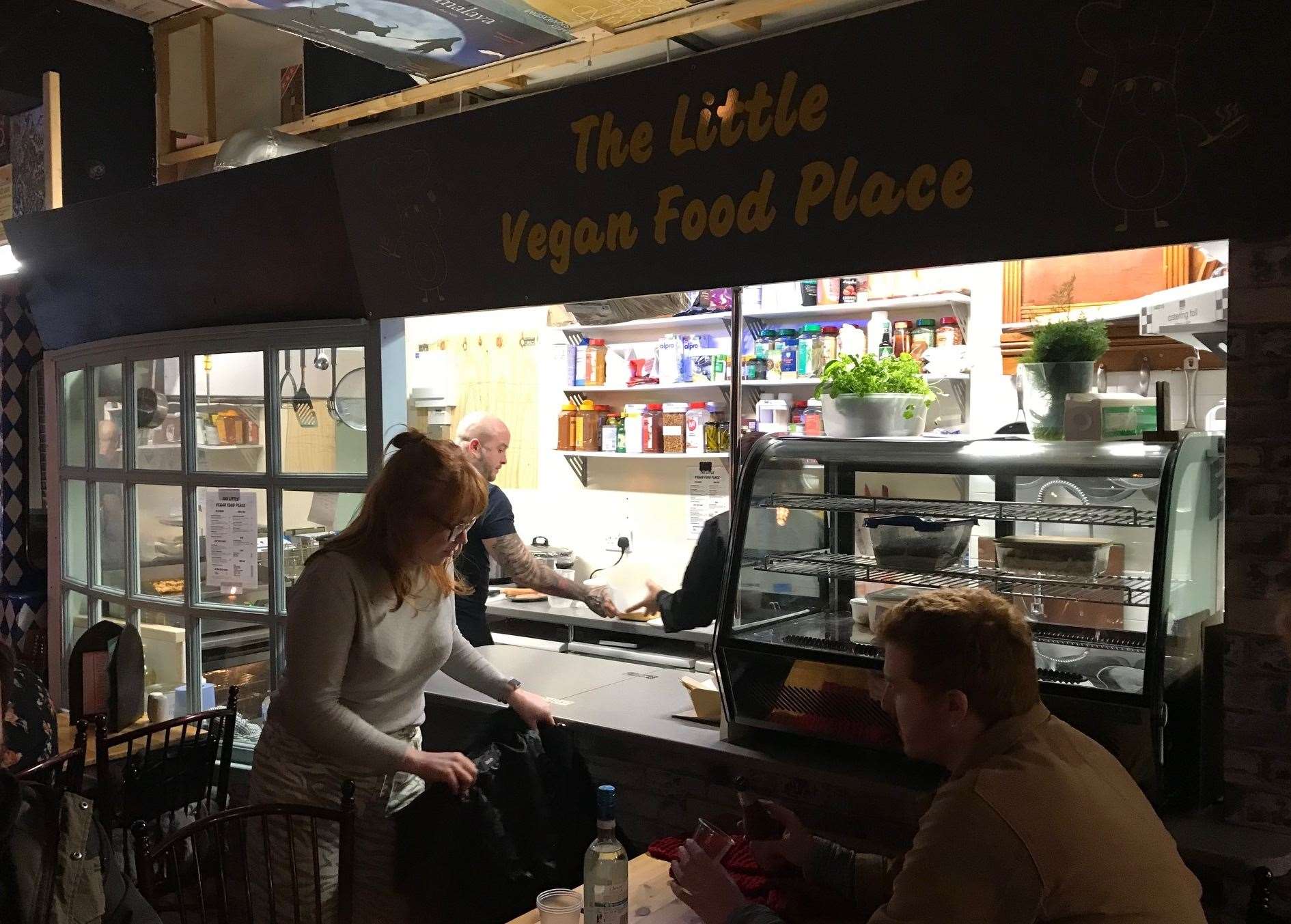 The Little Vegan Food Place is a hidden gem