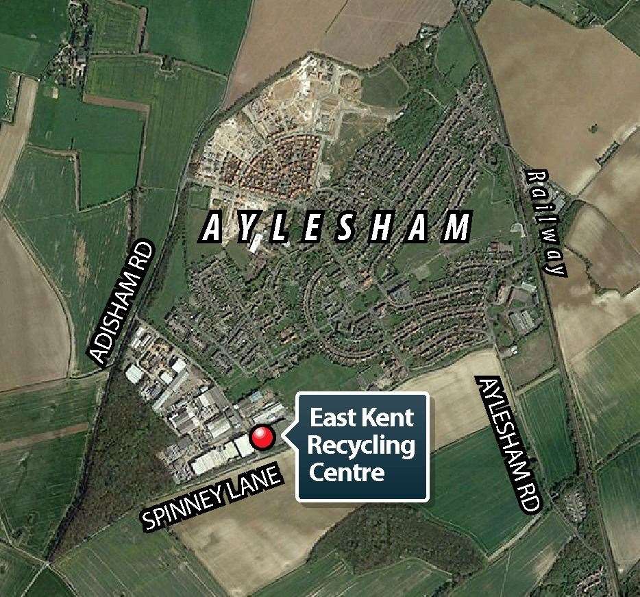 The East Kent Recycling site