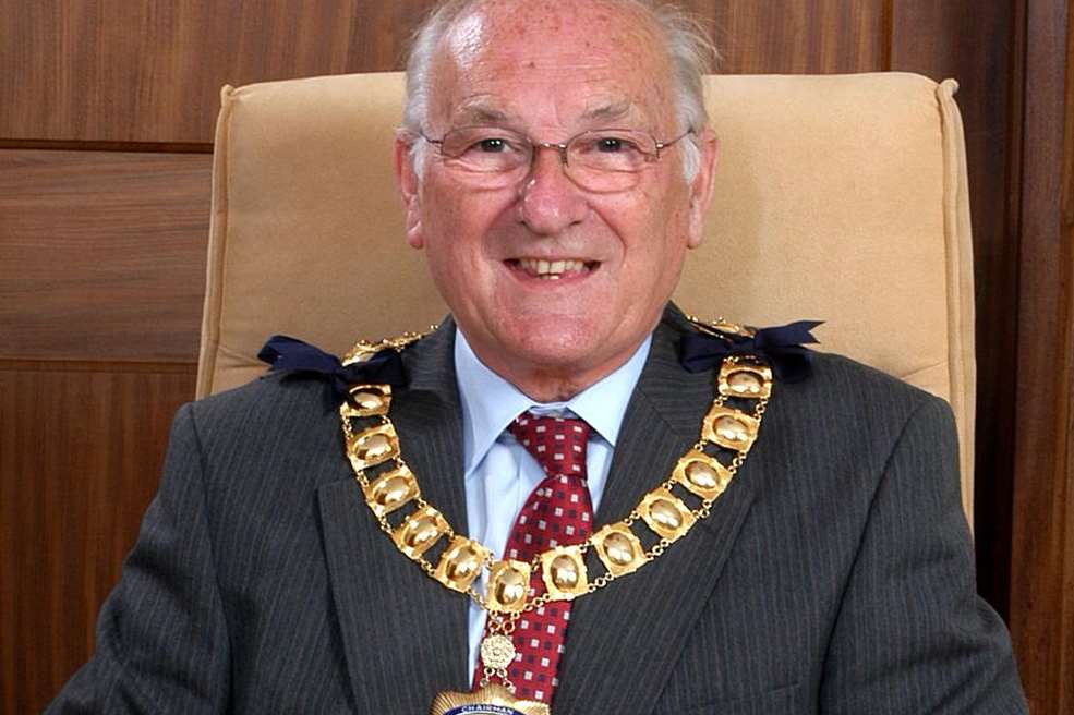 Former mayor George Bunting passed away on August 25. Picture: Folkestone Town Council