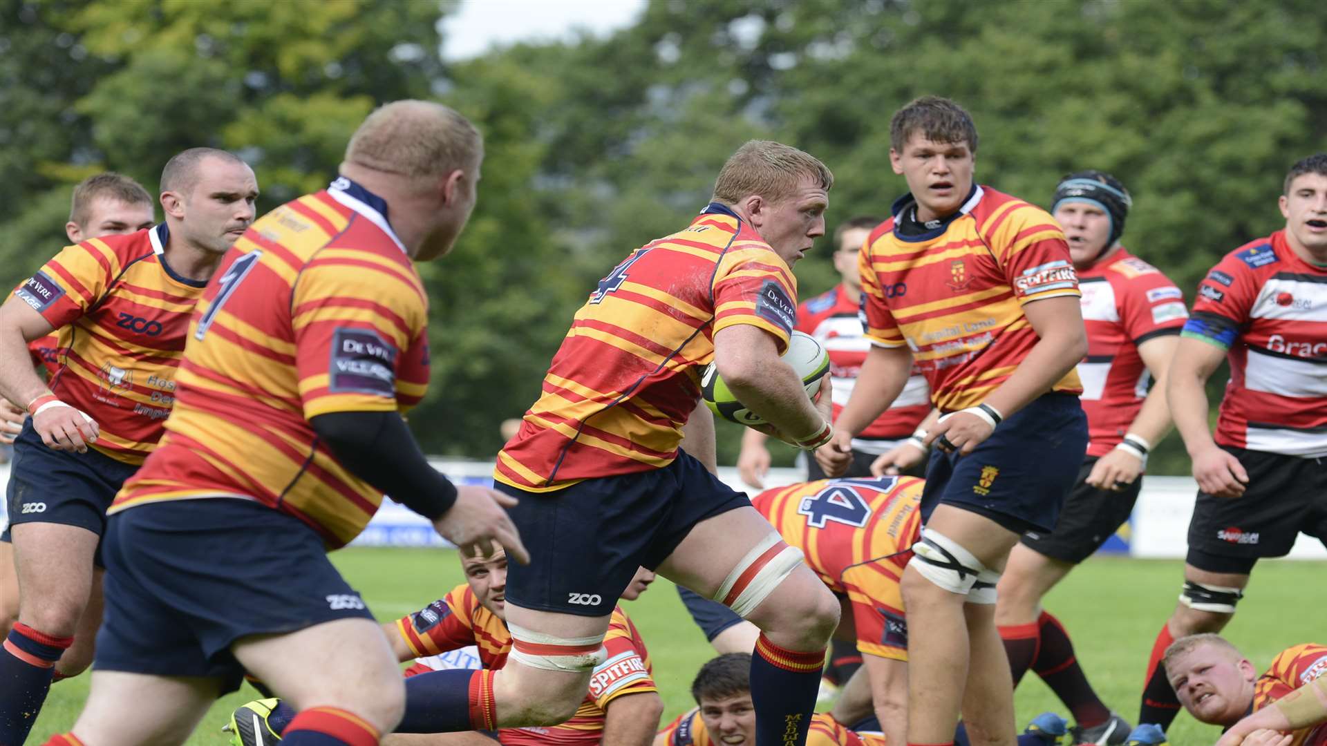 Medway Rugby Club in action