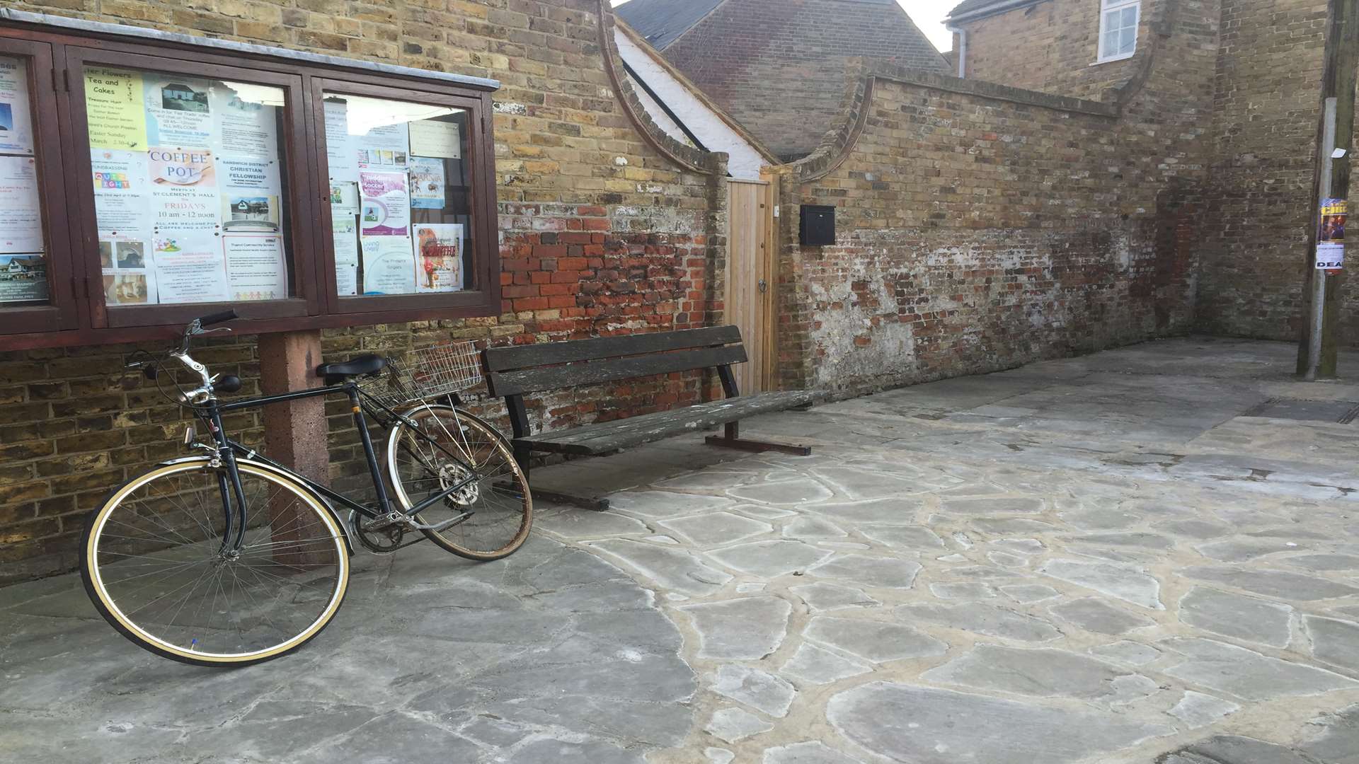 Dover District Council has removed three well-used cycle racks in Sandwich however bikes are still finding a way to park there