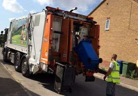 Swale Borough Council has announced changes to bin collections this Christmas. Picture: SBC