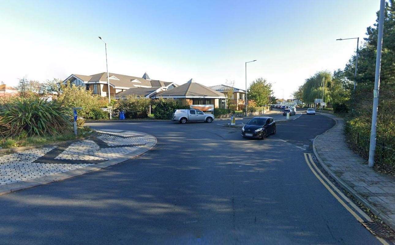 A woman was hit by a car in Bridge Road, Sheerness. Picture: Google Street View