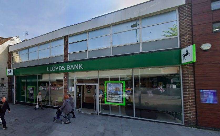 Lloyds Bank has closed in Strood High Street. Picture: Google
