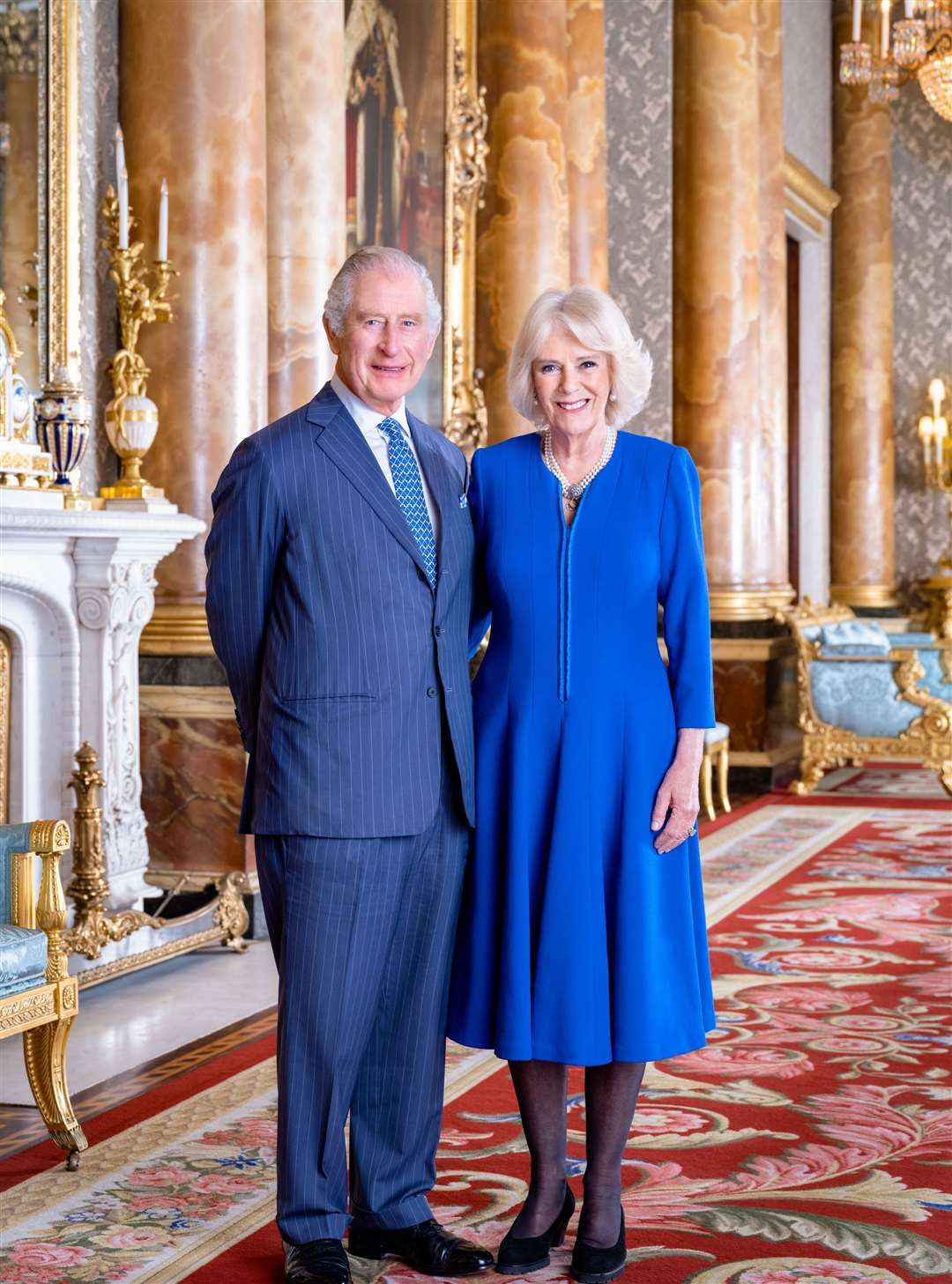 The King and Queen Consort. Picture: Hugo Burnand/Royal Household/PA NOT TO BE USED AFTER MAY 9, 2023