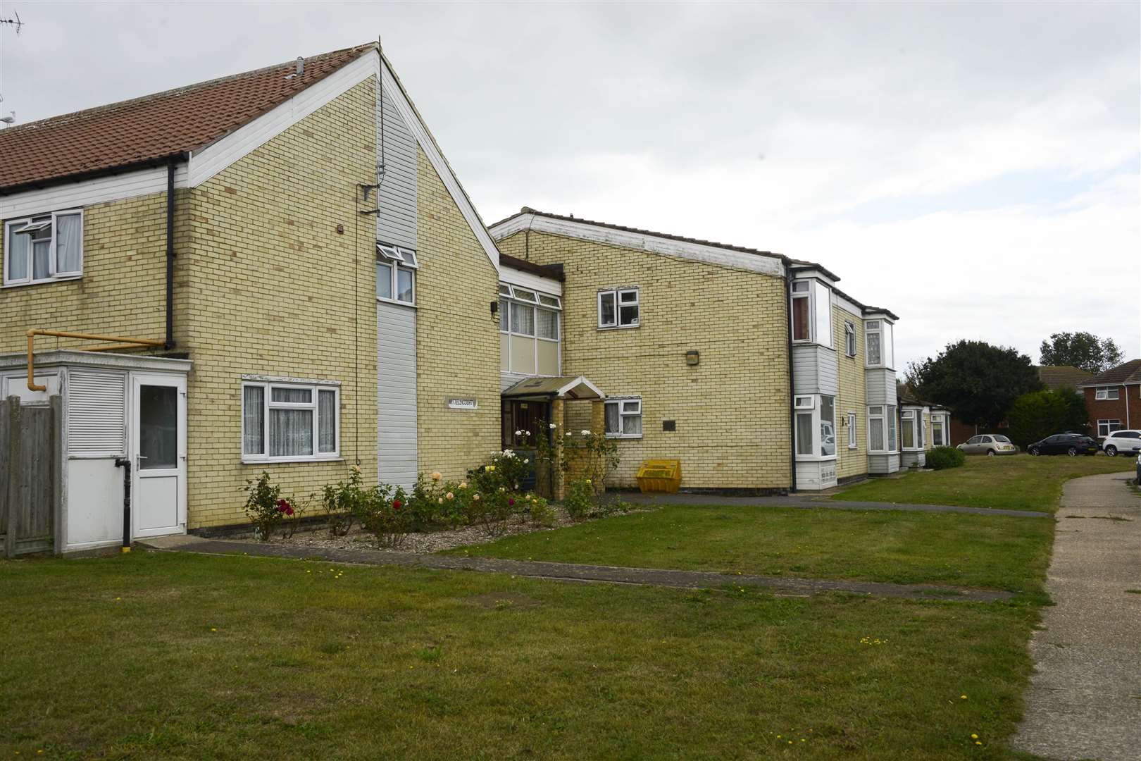 The heating issues are also affecting communal areas at Mittell Court in Lydd. Picture: Paul Amos