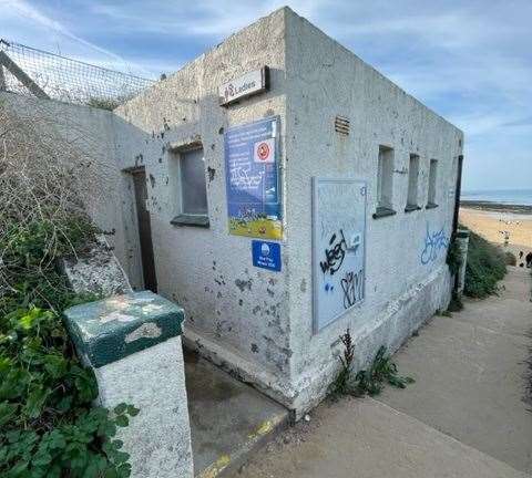 The public toilets block at Botany Bay, Broadstairs is one of the first to be refurbished. Picture: Tina Hubbard