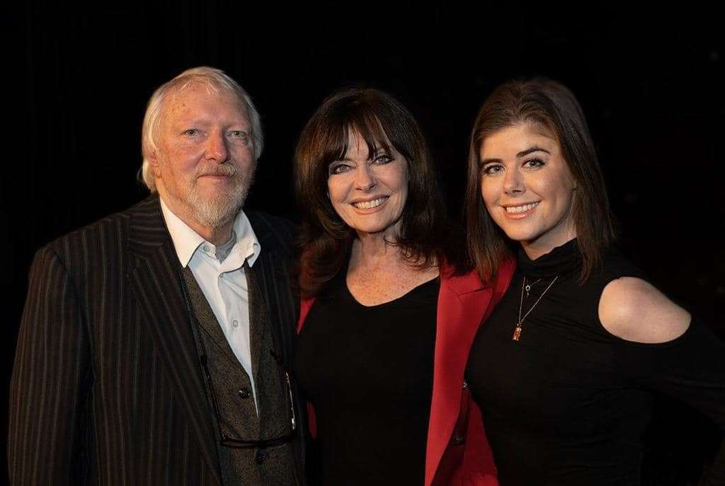 Cllr Ken Rowles, with Vicki Michelle and her daughter Louise Fowler. Picture: Kevin Ralph/Room27