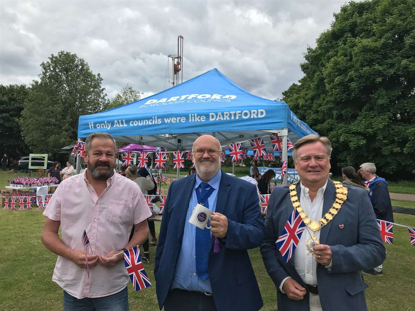 The Great Big Platinum Jubilee Party on Sunday marked the start of celebrations in Dartford