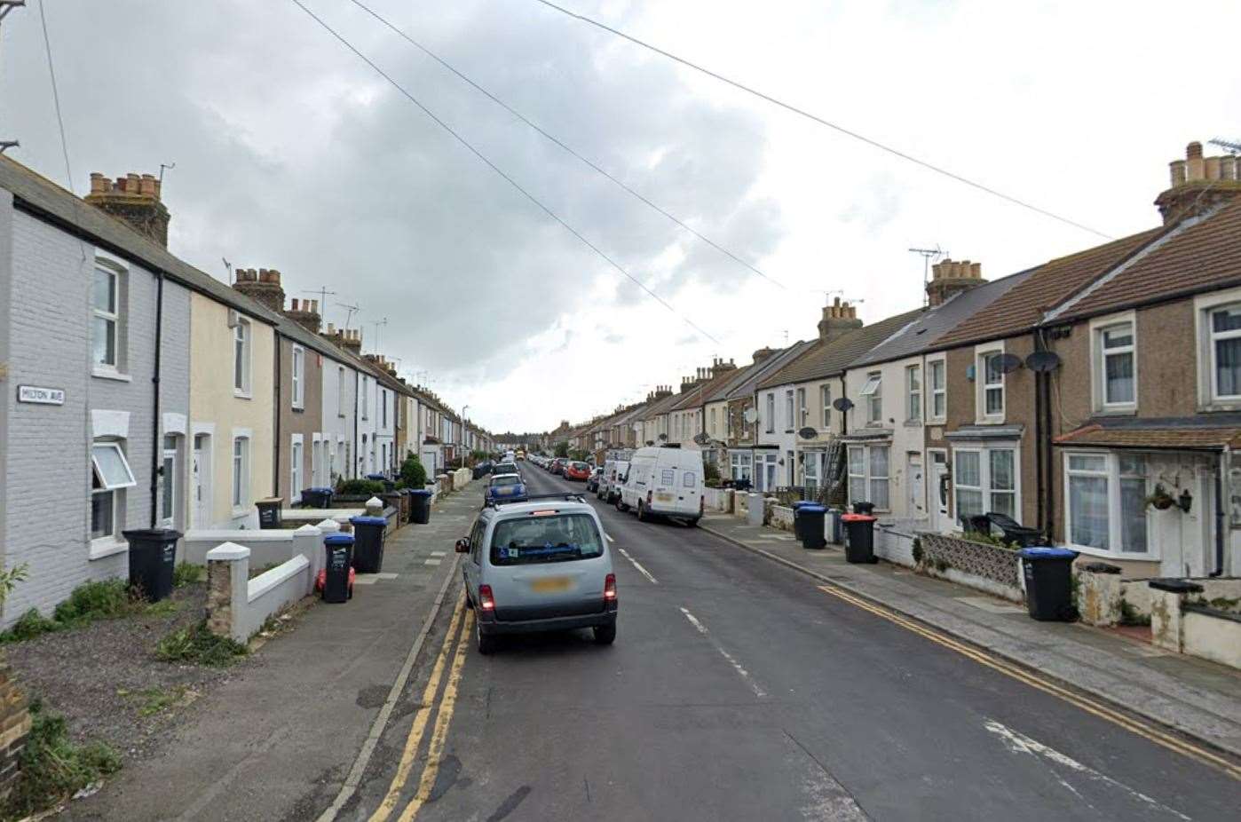 The pair were spotted in Milton Avenue, Margate. Picture: Google