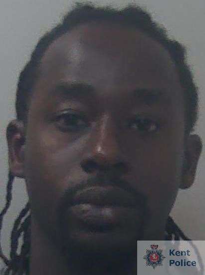 Oluwaseun Oseni was jailed for three years. Picture: Kent Police
