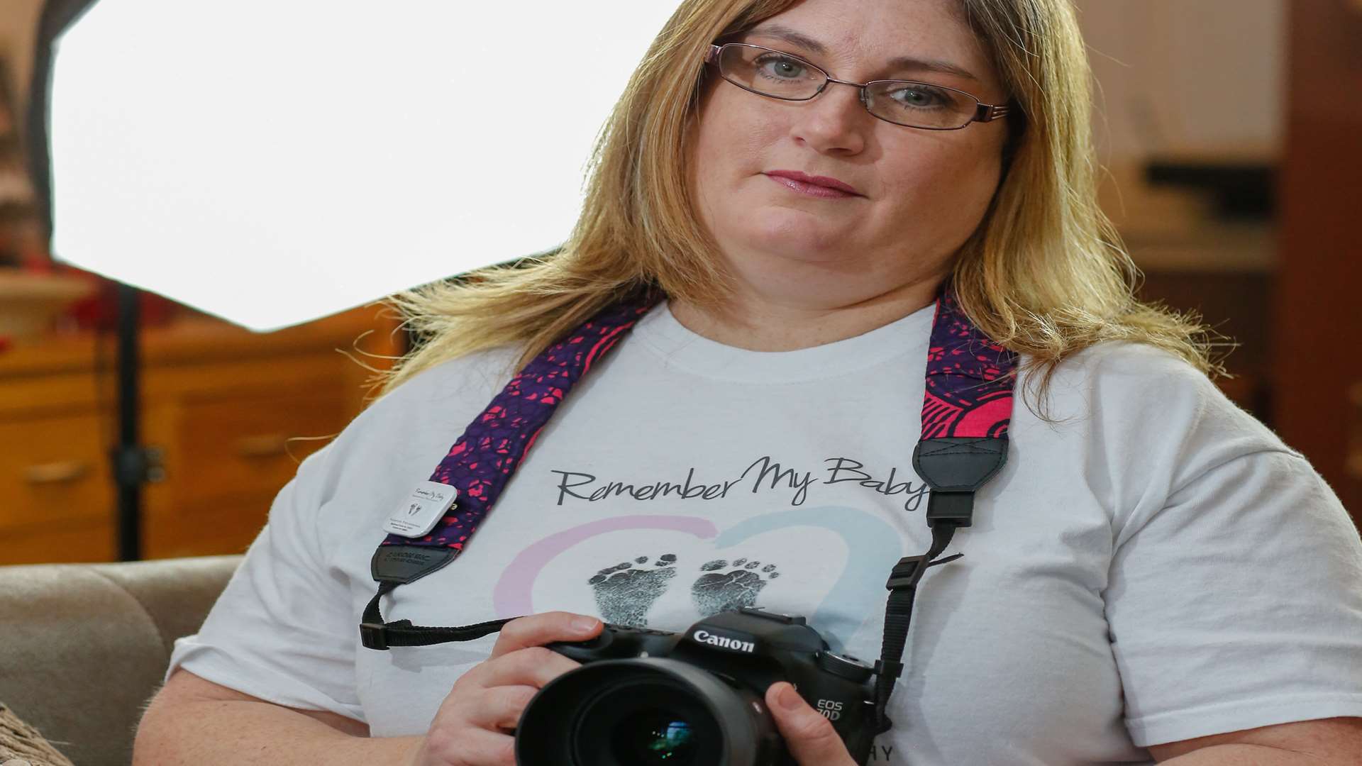 Photographer Imelda Bell from Kingswood who works for the remember my baby charity. Picture: Matthew Walker