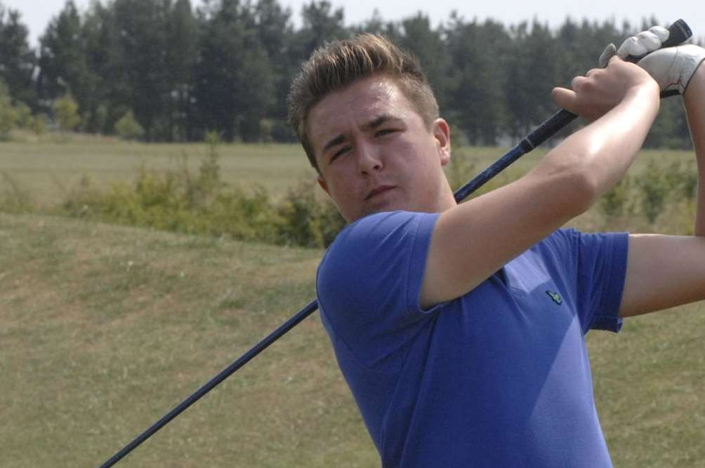 Ben Pullen will be aiming for glory at the Sheerness Golf Club Championships this weekend Picture: Chris Davey