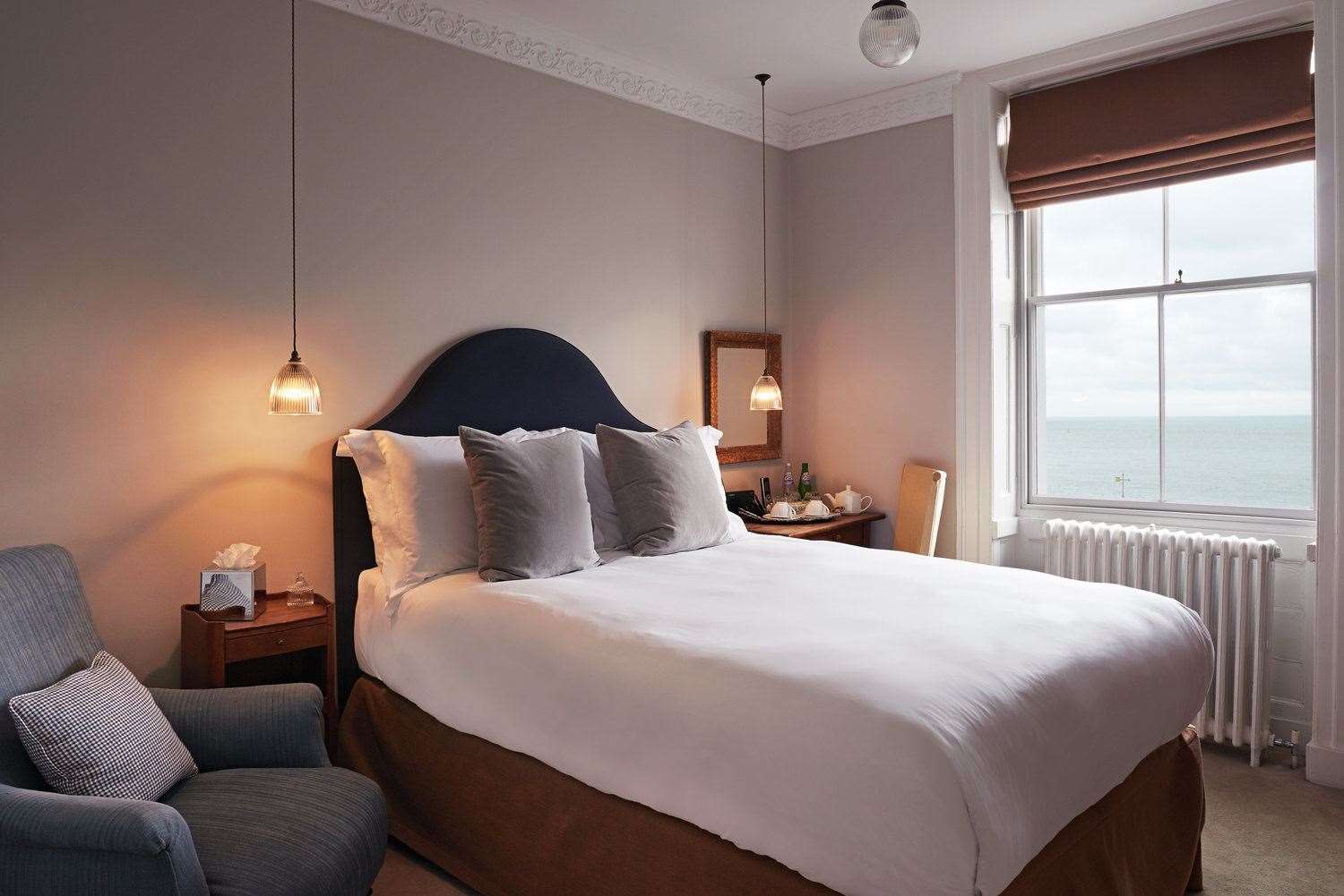 Albion House, with its views of the beach and harbour, made it into the Good Hotel Guide.  Picture: Albion House