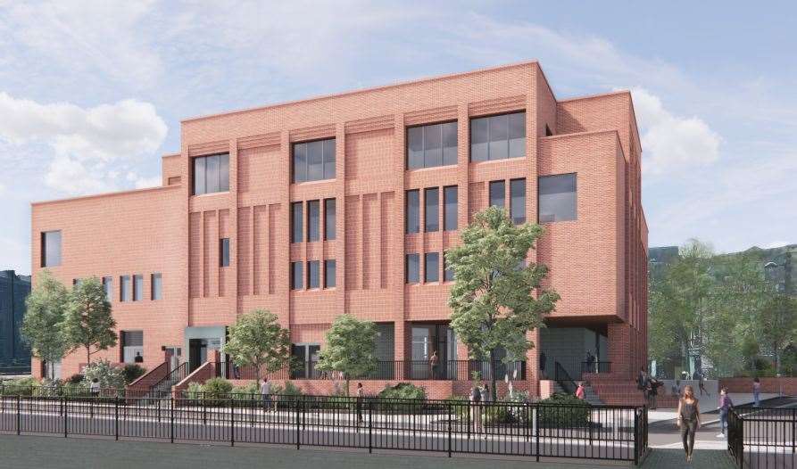 The Dover Beacon building is set to go across four storeys. Picture: Lee Evans Partnership