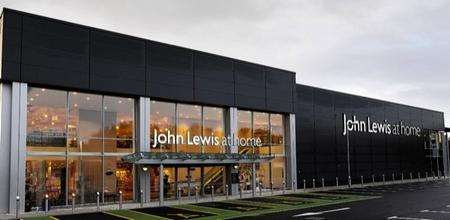 John Lewis and how it could look when a new store opens up in Ashford.