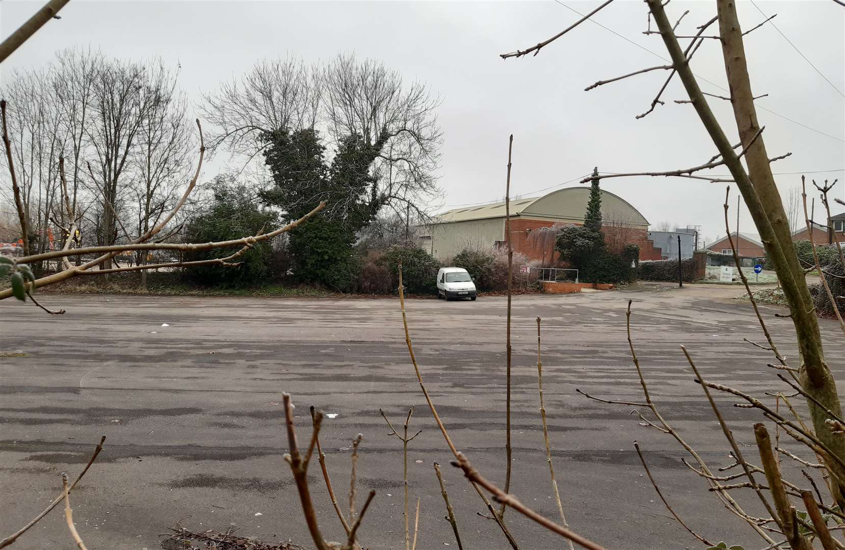 The former Headley Brothers site near Ashford town centre