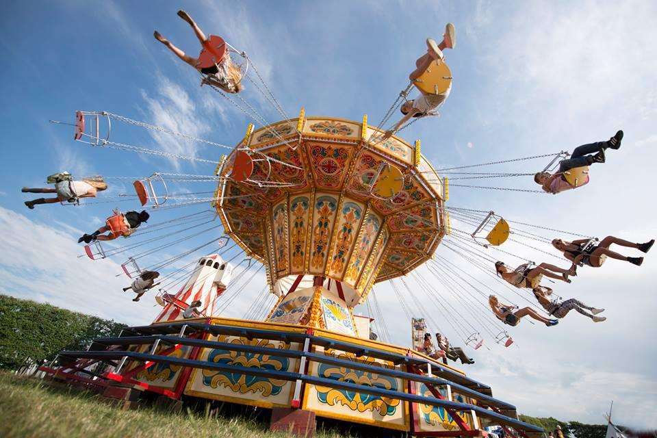 Lounge on the Farm will feature fairground rides