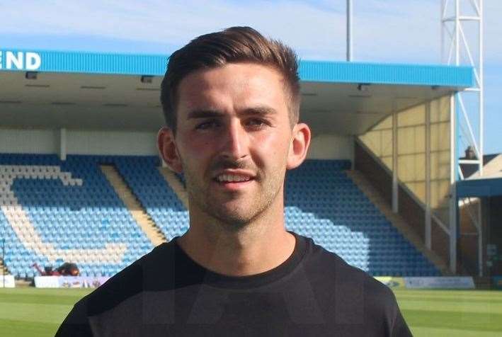Robbie McKenzie made only his second Gillingham league start on Tuesday Picture: GFC
