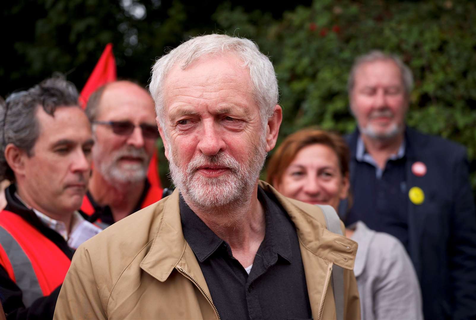 Is having once stood next to Jeremy Corbyn now enough to get you suspended from the Labour Party?