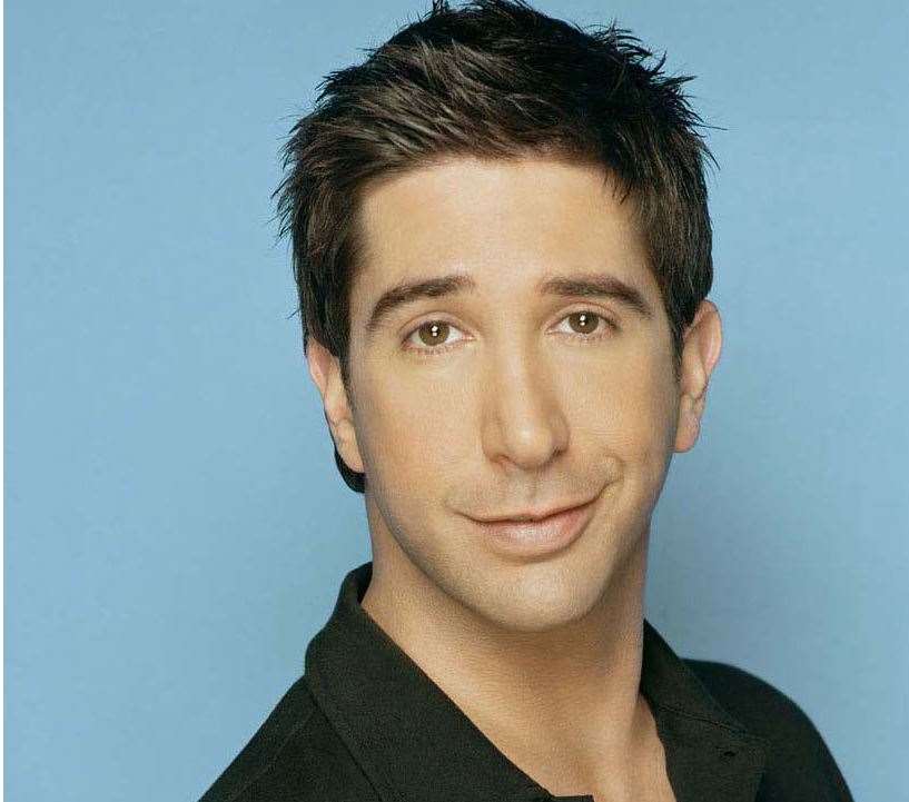David Schwimmer as Ross in Friends - who loved him before we all did? Picture: Channel 4 Picture Publicity