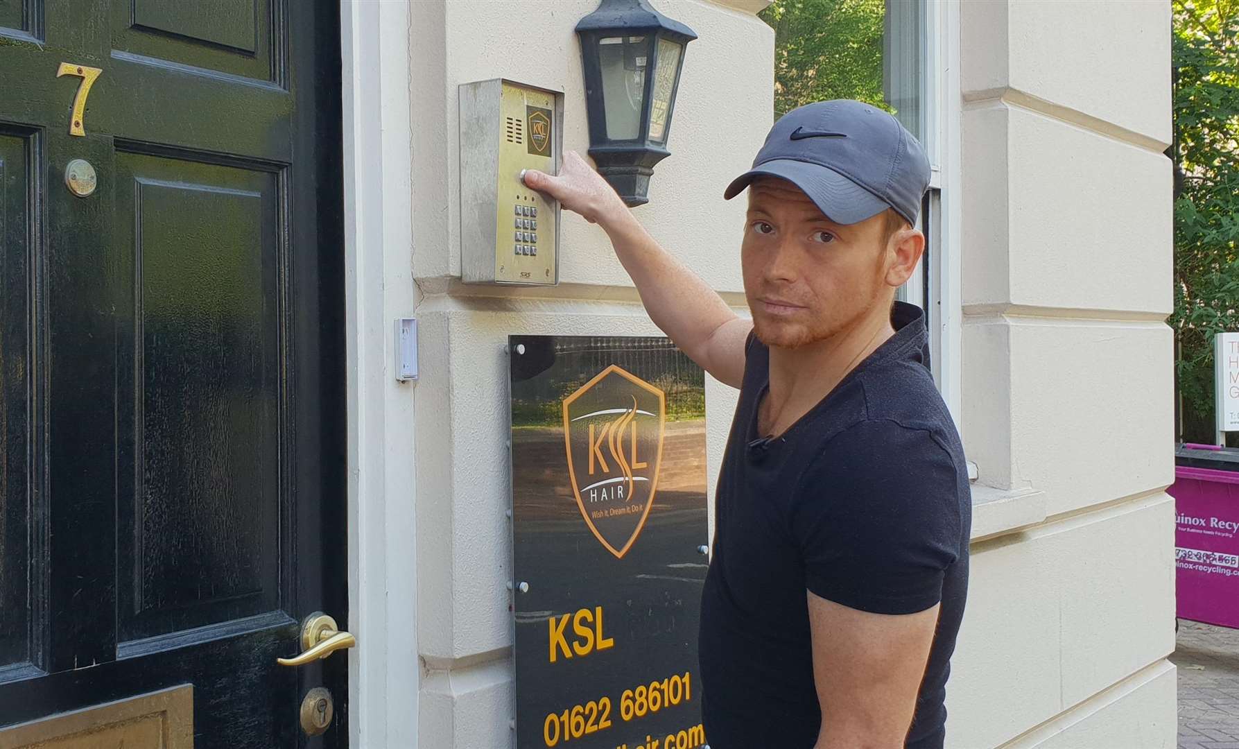 Joe Swash arrives at the KSL clinic in Maidstone (2664083)