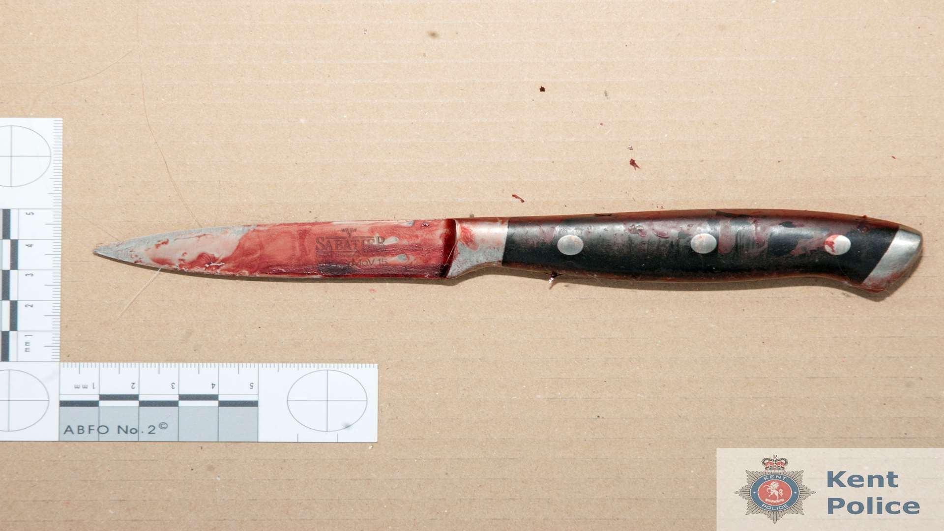 The knife used to kill Molly