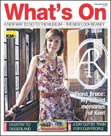 Fiona Bruce stars on this week's What's On front cover