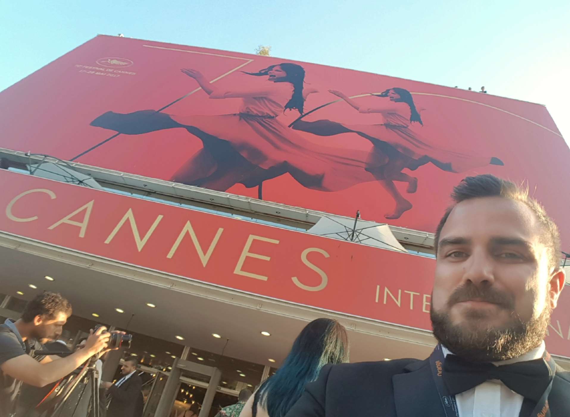 Folkestone filmmaker Ben Barton says being at Cannes for the premiere of his new film was a "crazy, unreal experience"